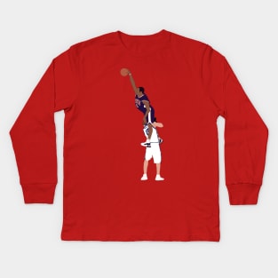 Vince Carter Olympics Dunk Kids Long Sleeve T-Shirt